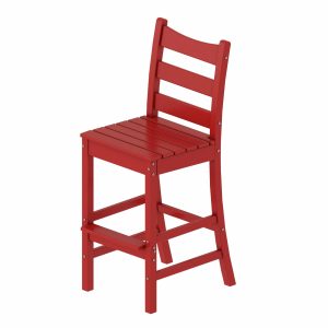 Bar Chair - Ruby Red
