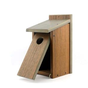 Nature's Friend Recycled Composite Birdhouse Feeder